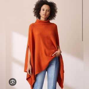 Loft cozy cape sweater